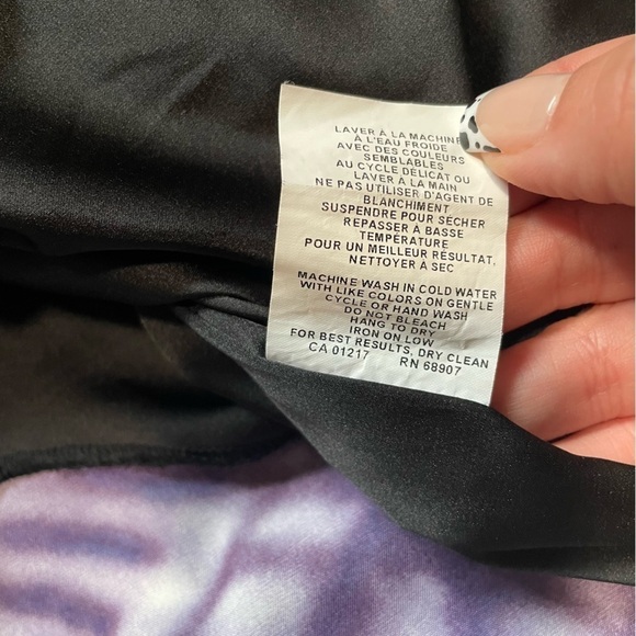 Le Chateau Purple Colour Pulse Sleeveless Scoop Neck Formal Dress Size XL - Picture 4 of 7